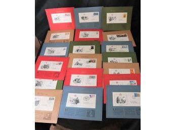 The American Revolution Bicentennial First Day Cover Collection  36 Pieces