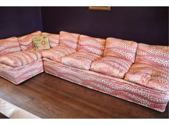 Unique Mid Century Modern 2 Piece Sectional Sofa Decorator Inspired