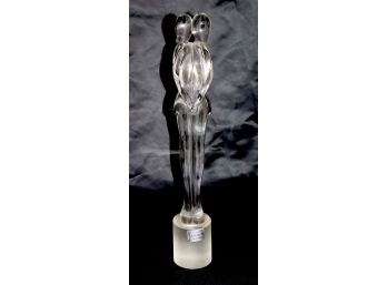 Murano Art Glass Figurine Lovers Embrace By Vietri Artistic Arte 80