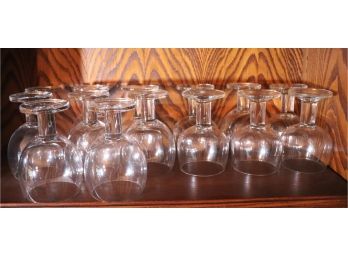 MCM Set Of Wine Glasses With Thick Stems For Generous Drinks