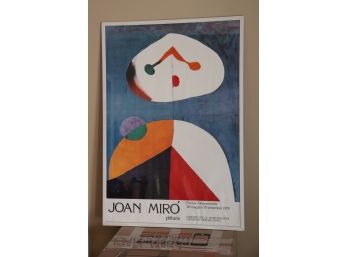 Joan Miro Poster 1979