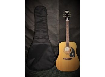 Epiphone Acoustic Guitar Model # Pro-1NA With Padded Nylon Carrying Case