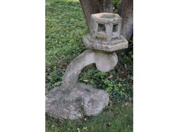Asian Inspired Cement Lawn Ornament