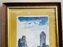 Central Park New York City Watercolor Print By Gustave