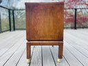 Vintage Stanely Hard Wood Nightstand