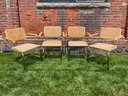 Set Of 4 Vintage 1980s Cesca Style Chairs