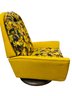 1960s Mid Century Modern Reclining Swivel Chair