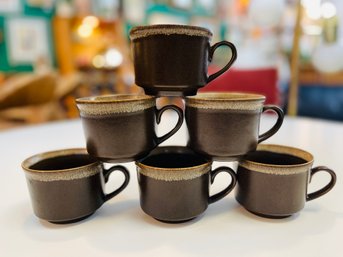 Vintage Mikasa Cappuccino Mugs Set Of 6