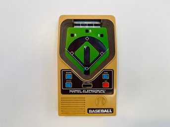 1970s Hand Held Baseball Game