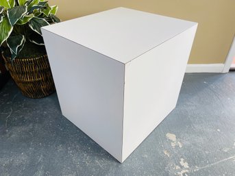 Large White Art Sculpture Display Box
