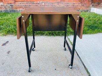 Vintage Rolling Sewing Table/cart