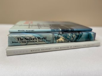 Trio Of Coffee Table Sailing Books