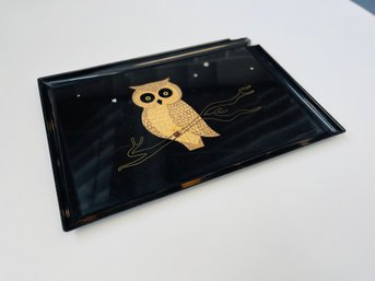 Vintage Ciroco Owl Platter (See Details)