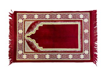 Red Prayer Rug (Made In Turkey)