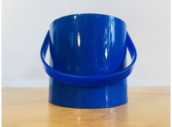 Retro Georges Briard Blue Ice Bucket