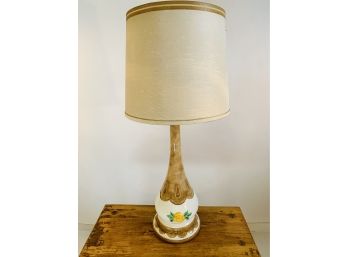 1950s Mid Century Table Lamp With Shade