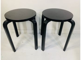 Black Contemporary Plant Stands/side Table