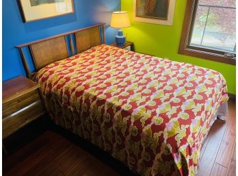 Groovy Psychedelic Full Size Coverlet