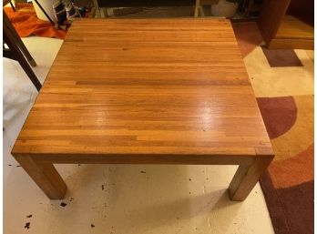 Post Modern Large Butcher's Block Coffee Table (see Details)
