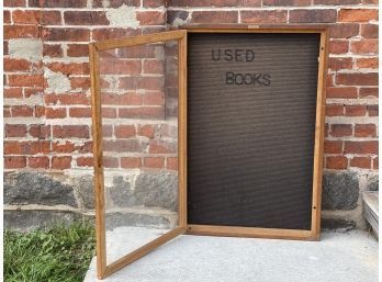 Large Vintage Business Menu Box