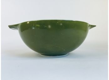 Vintage Avocado Green Pyrex Mixing Bowl (4 QT)