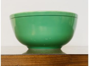 Vintage Teal Pyrex Mixing Bowl (2 Qt)