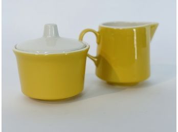 Vintage Ceramic Sugar & Creamer Set (USA)
