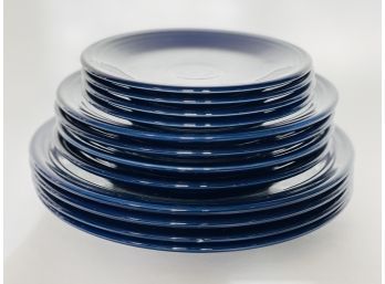 Cobalt Blue Fiestaware Lot (Setting For 4)