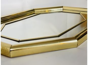 1980s Gold Wall Mirror