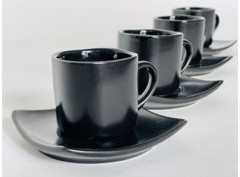 Modern Espresso Cups & Saucers