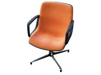 UPDATE!  SEE DETAILS!  Vintage Orange Steelcase Chair