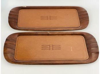Vintage Toaster Trays Wood Lap Tray