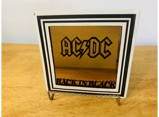 Highly Collectible Vintage Carnival AC/DC Carnival Prize Mirror