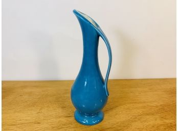 Vintage Blue Holland Mold Mid Century Vase