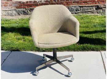 Vitnage Steelcase Rolling Tweed Office Chair