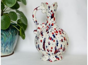 XL Vintage Ceramic Jug/Vase