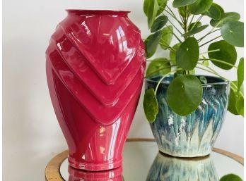 Vintage XL Glass Vase