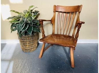 Hard Wood Accent Chair