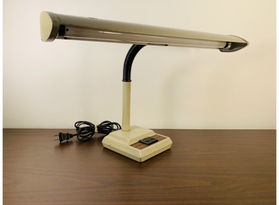 Mid Century Florescent Office Desk Lamp
