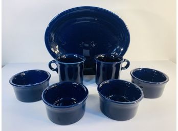 Cobalt Blue Fiestaware Lot