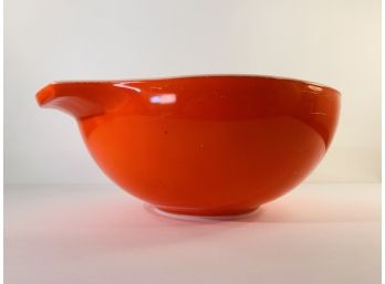 Vintage Red Pyrex Mixing Bowl