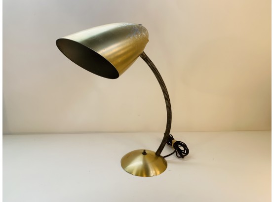 AS-IS MID CENTURY MODERN GOOSE NECK LAMP