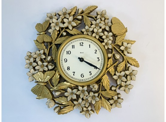 Vintage Syroco Wall Clock