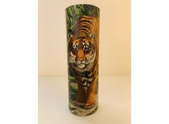 'Sillenders' Cloth Wrapped Tiger Vase