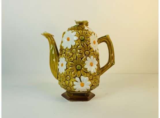 Vintage Vicki Ceramic Flowered Teapot (Japan)