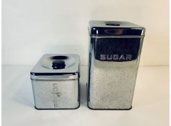 Mid Century Lincoln Beautyware Canisters