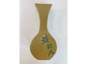 Vintage Heavy Flowered Vase
