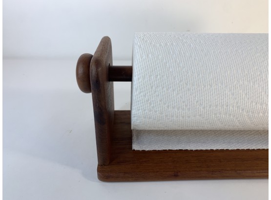Good Wood Genuine Teak Wall Mount Paper Towel Holder
