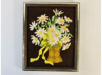Vintage Flower Petite Crewel Needlework