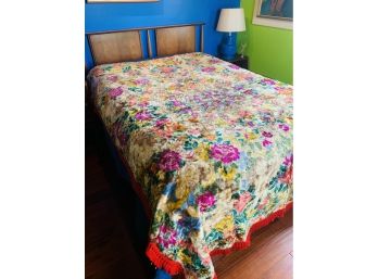 Vintage TWIN Bedspread (displayed On A Full Size Bed)